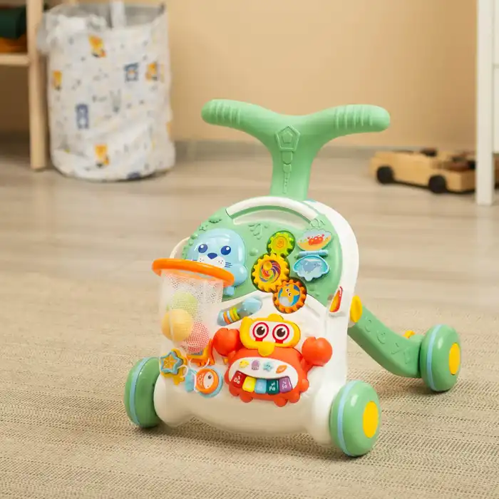 Ходунки 2 в 1 Caretero Spark Green